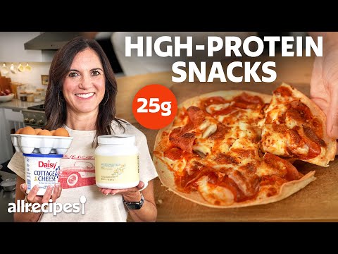10 Easy High-Protein Snacks Anyone Can Make (Air Fryer Pizza, Protein Cookies, & More) | Allrecipes