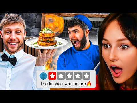 Freya Reacts to SIDEMEN OPEN A 5 STAR RESTAURANT
