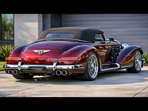 The Return of American Royalty...Duesenberg 2026 Model SJ Roadster Will Blow Your Mind!
