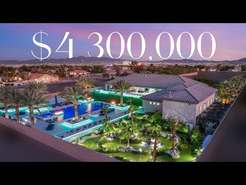 Touring A Las Vegas Theme Park Dream Estate!