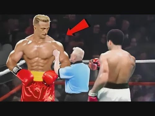 Als Muhammad Ali dem echten Ivan Drago gegenüberstand