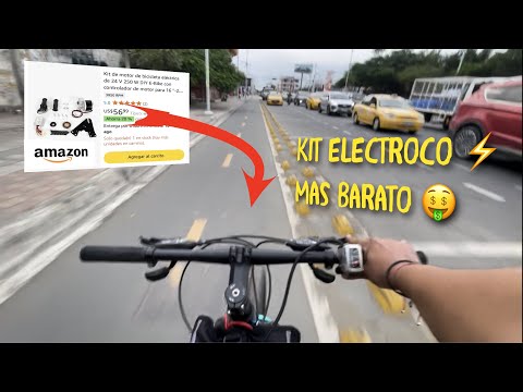 Cheapest Electric Bike Kit from Amazon 😱 24V 250W Motor ⚡