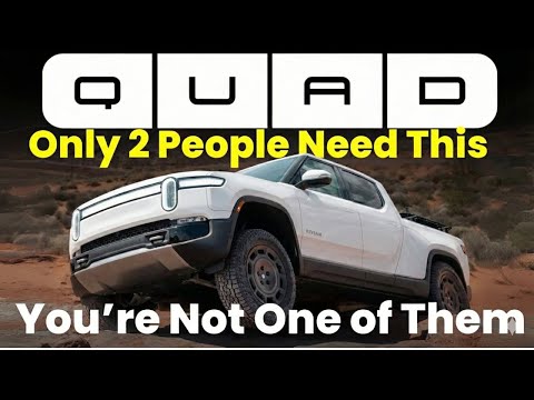 Rivian R1T Quad-Motor Only Two People Should Buy This