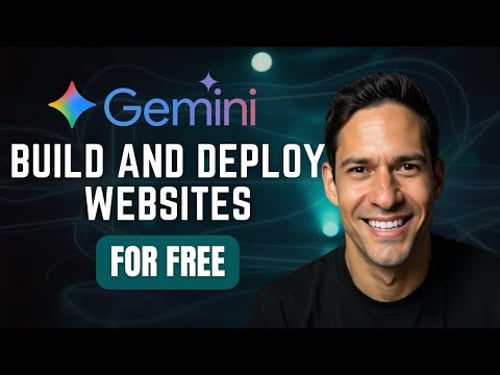 How I Build and Publish Websites for FREE Using Google Gemini + Netlify