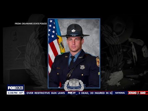 Delaware trooper killed at Wilmington DMV remembered as hero