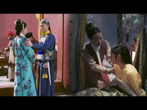 Empress finally attended bedchamber,learned the emperor rushed Ruyi’s palace.She trembled with rage