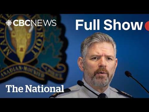 CBC News: The National | Police identify mass shooting suspect