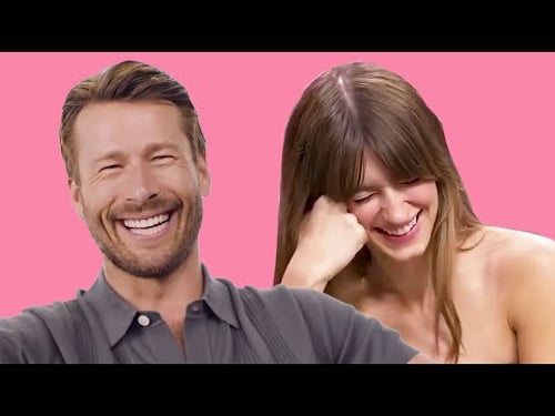 Glen Powell & Daisy Edgar Jones flirting (in their own way) for 10 minutes