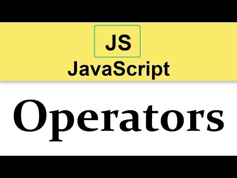 #7 JavaScript Tutorial | Operators
