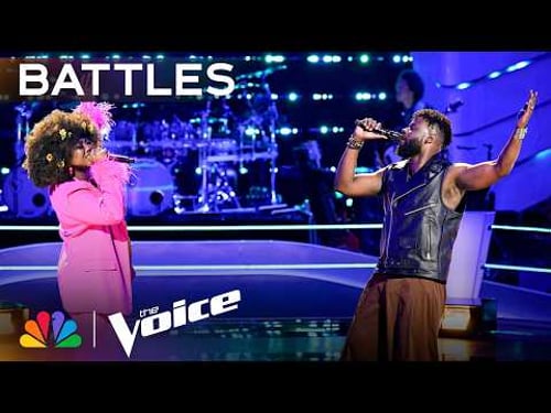 Alexia Jayy and Moses G.'s Standout Performance Ends in a Surprise Steal | The Voice Battles | NBC