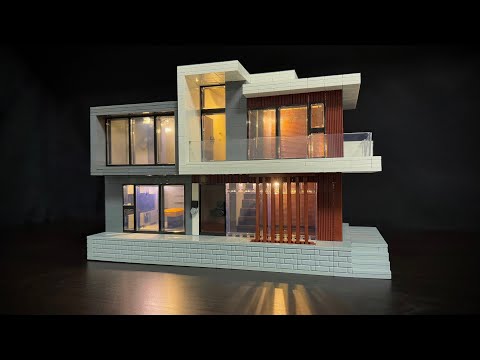 Building a Modern House with LEGO