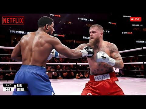 “THIS KO SHOCKED EVERYONE!” Jake Paul vs Anthony Joshua | FULL Fantasy Fight Simulation