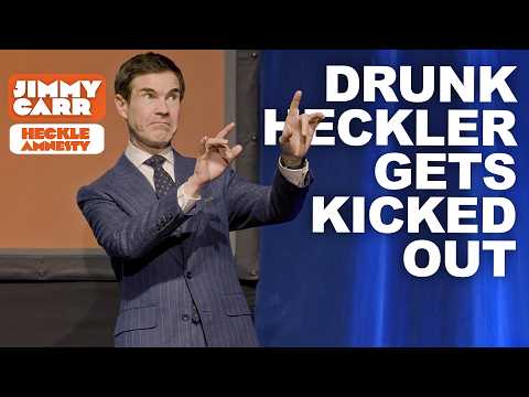 Drunk Heckler Gets KICKED OUT... But His Wife Stayed! | Jimmy Carr Crowd Work