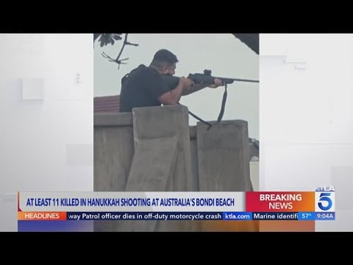 At least 11 killed in Hanukkah shooting at Australia's Bondi Beach