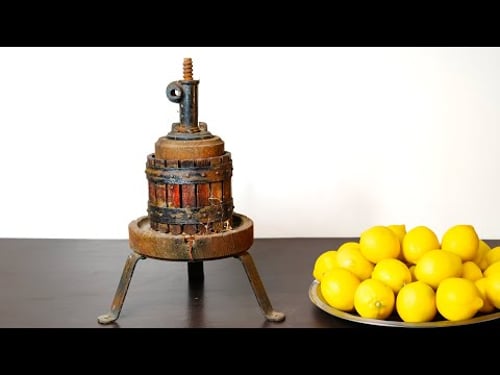 Rusty Fruit Press Restoration