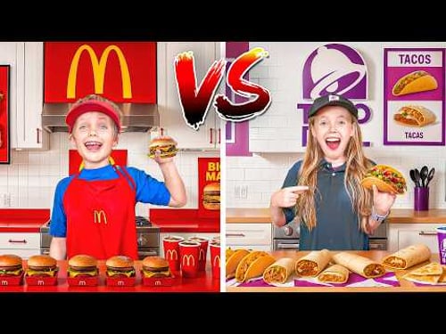 We Opened A Real Restaurant In Our House! | Fun Squad