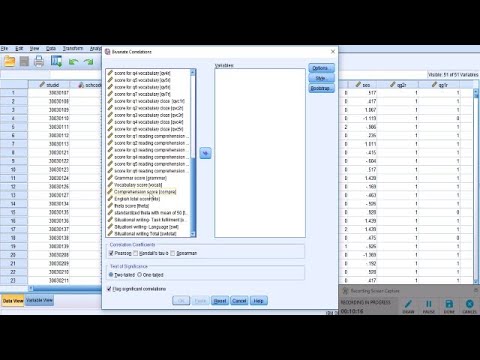 Pearson's Correlation 1: Correlations and Scatterplots