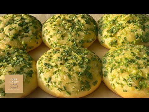 Tangzhong Spring Onion Bread 湯種香蔥包 | Mrs Harry Baking Practice