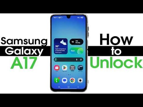 How to Unlock Samsung Galaxy A17