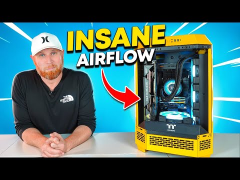 Building In The Unique Thermaltake Tower 300 | RTX 4070ti Super - i7-13700k