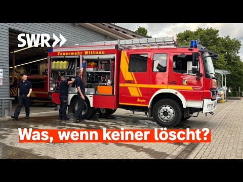 Hat die Freiwillige Feuerwehr eine Zukunft? I Zur Sache! Baden-Württemberg