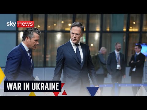 NATO chief holds news conference after Ukraine meeting