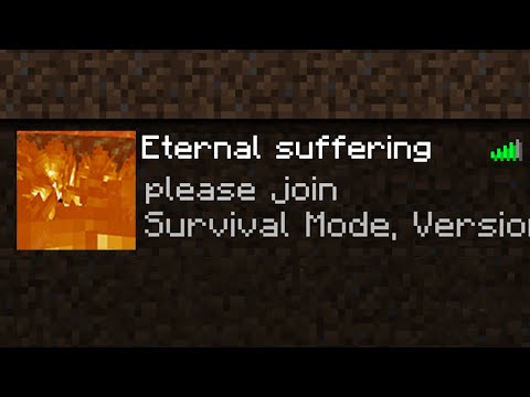 my viewers sent me their Minecraft servers