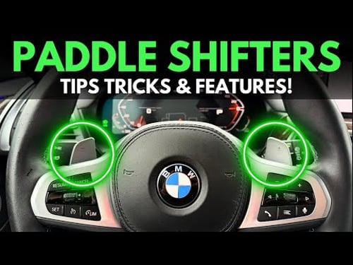BMW Paddle Shifters Explained — When and How to Use Them!