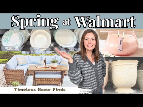 Walmart Spring Home Decor Shop With Me | Timeless Must-See Finds & Styling Ideas