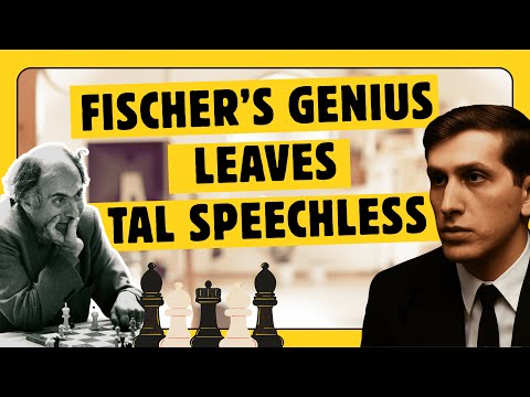 Tal Couldn’t Believe THIS Move! Fischer’s Brilliance Unleashed – Brutal Blitz with Bobby’s Notes!