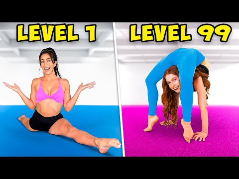 Level 1 to 100 Impossible Contortion Skills!