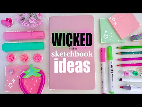 5 Ways I Filled My Sketchbook \\ Wicked inspired drawings