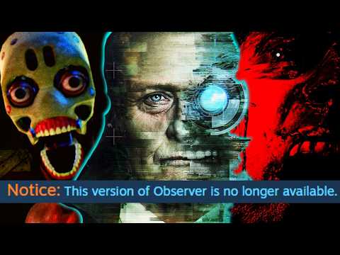 When A Game Suffers From Being Remastered | Why Observer (2017) Should Be Remembered