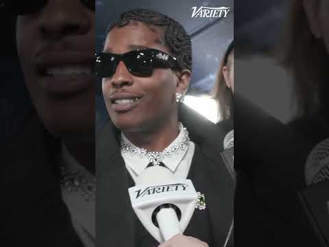 A$AP Rocky jokes that Rihanna is a "f--ing thief" for stealing his clothes at the #MetGala