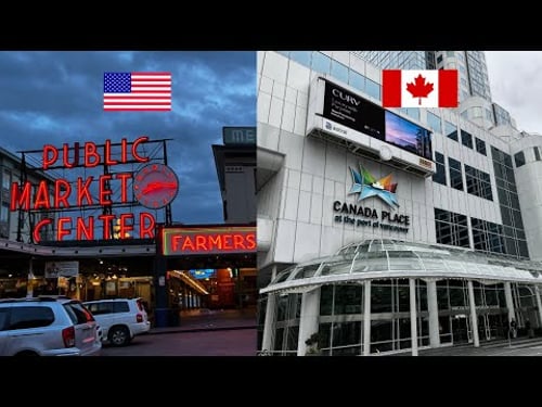 Driving from Seattle to Vancouver, Canada