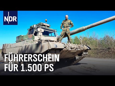 Die Panzer-Fahrschule in Munster | Die Nordreportage | NDR Doku