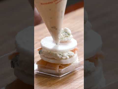 Buffet food ideas - easy starters recipes, white radish, quail eggs #snack #cooking #food #recipe