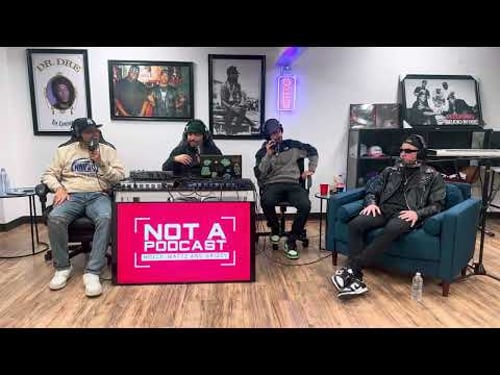 NOT A PODCAST EP. 55 Feat MarvelusFame.We talk come-up,passion,working with da biggest Latin artists