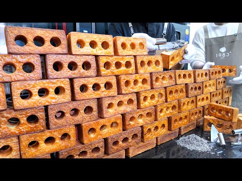 Unbelievable Magical Desserts! From Brick Bread to Lipstick Chocolates and Earth Cakes / Korean food