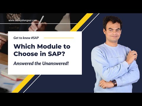 How to choose SAP Module | Which Module to learn in SAP in 2024