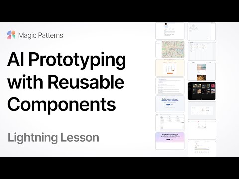 Use your Component Library when AI Prototyping — Lightning Lesson