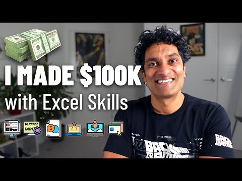 How to make $100,000+ with Excel Skills (6 strategies)