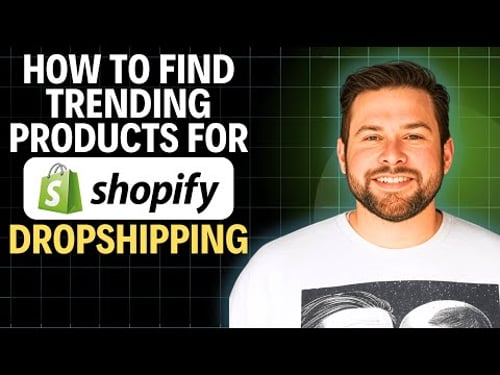 How to Find Trending Products for Shopify Dropshipping (2026 Complete Walkthrough)