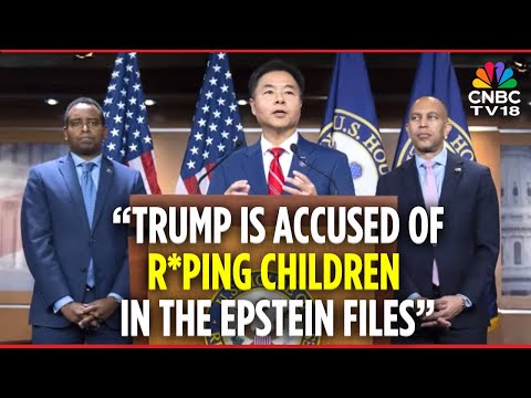 Rep. Ted Lieu Claims President Trump is Accused of Raping Children in the Epstein Files | N18G