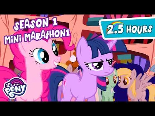 Join Twilight's Journey to ππFriendshipππ | SEASON1 SUPER COMPILATION pt1 | My Little Pony: FIM