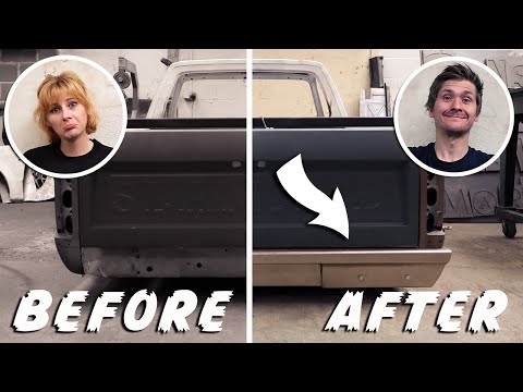 Custom REAR BUMPER Build! //MK1 Caddy Project