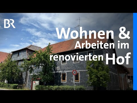 Wohnen & Arbeiten: Ein Vierseithof mit Scheune, umgebaut für Künstler | Traumhäuser | BR