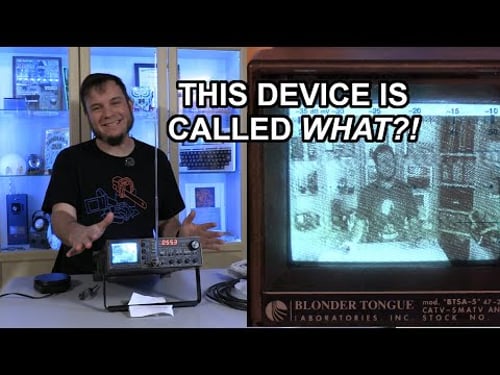 Vintage Blonder-Tongue BTSA-5 Satellite TV Analyzer