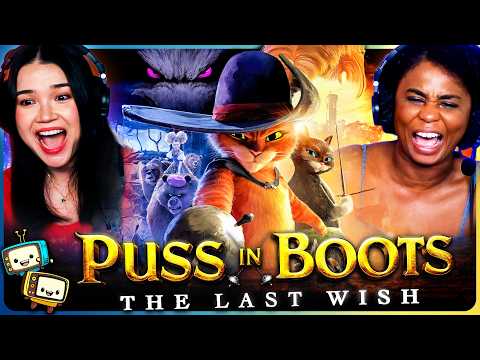 PUSS IN BOOTS: THE LAST WISH Movie Reaction! | First Time Watch! | Antonio Banderas | Salma Hayek