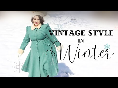 How I Stay Warm During Winter // Vintage Styling Tips